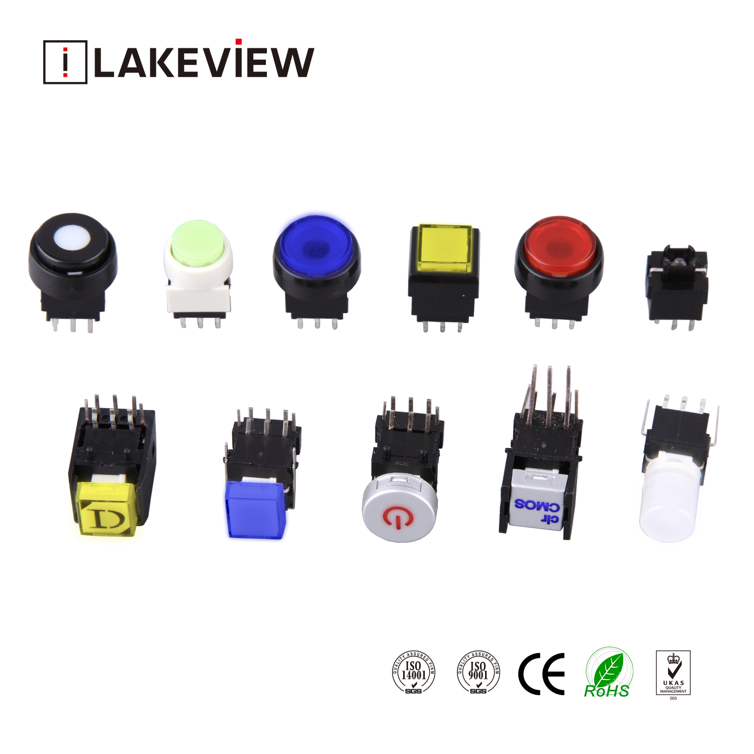 PLA Series Small Push Button Switches