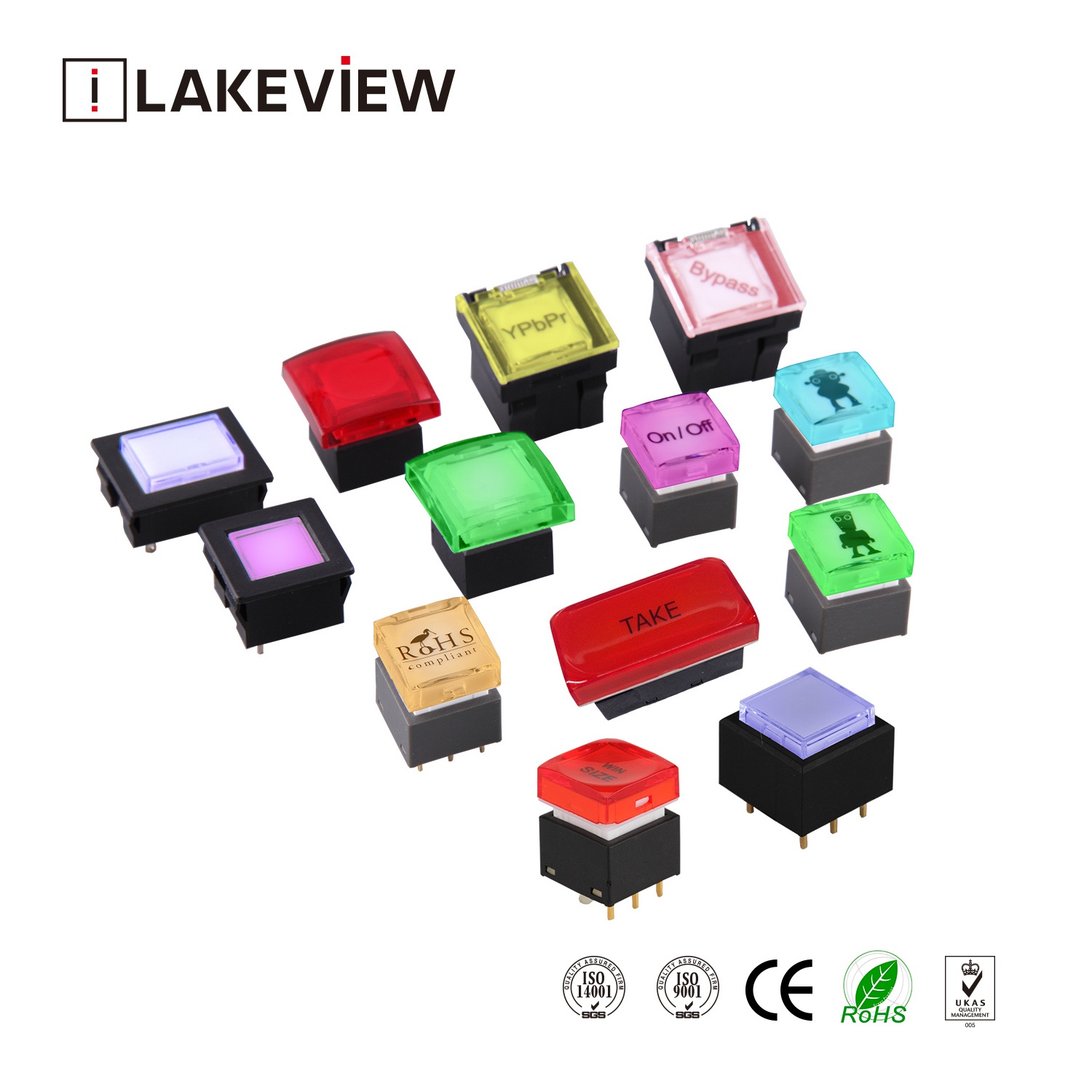 PLB Series LED Push Button Switches